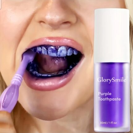 Purple Toothpaste Teeth Whitening